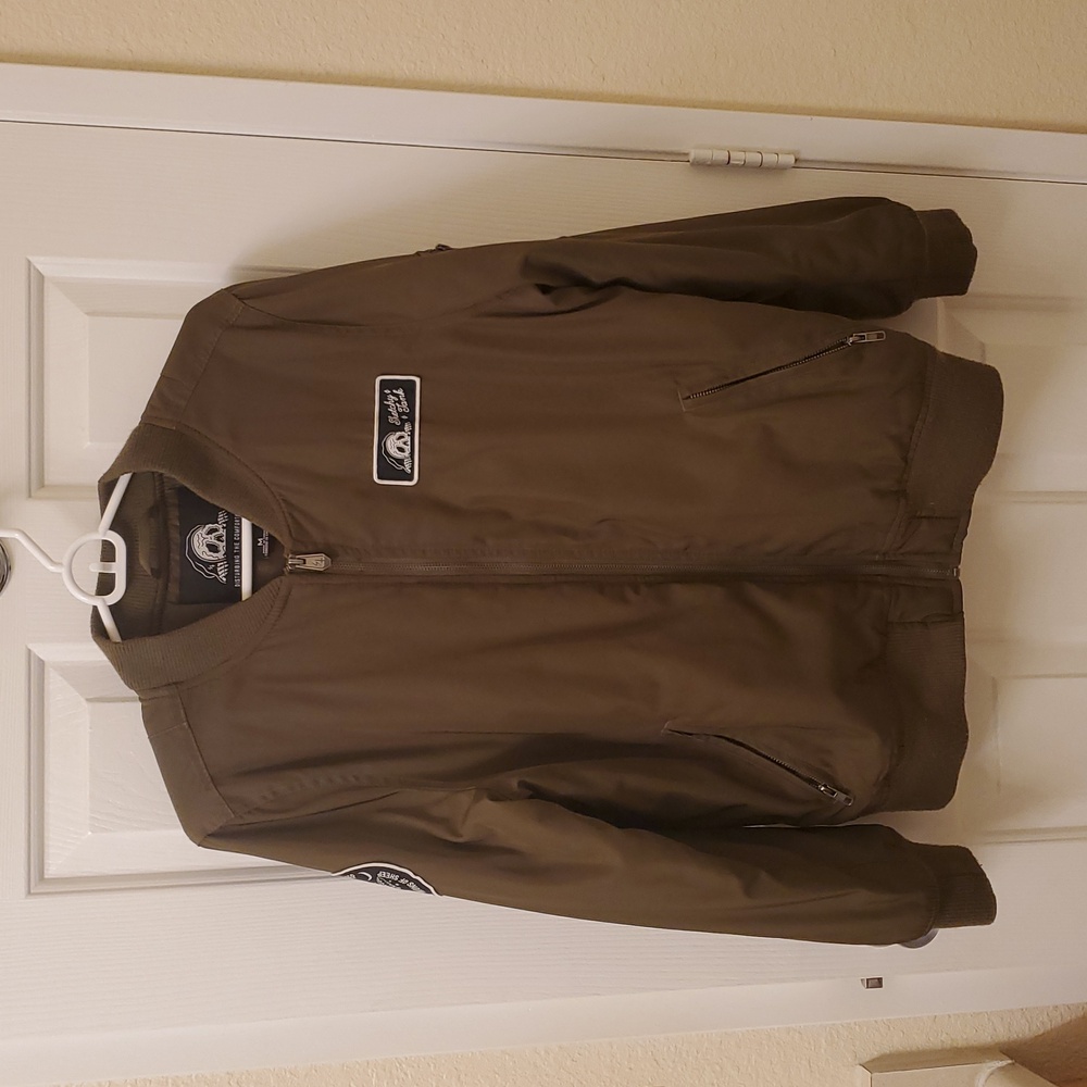 Lurking Class| Sketchy Tank Green Bomber Jacket